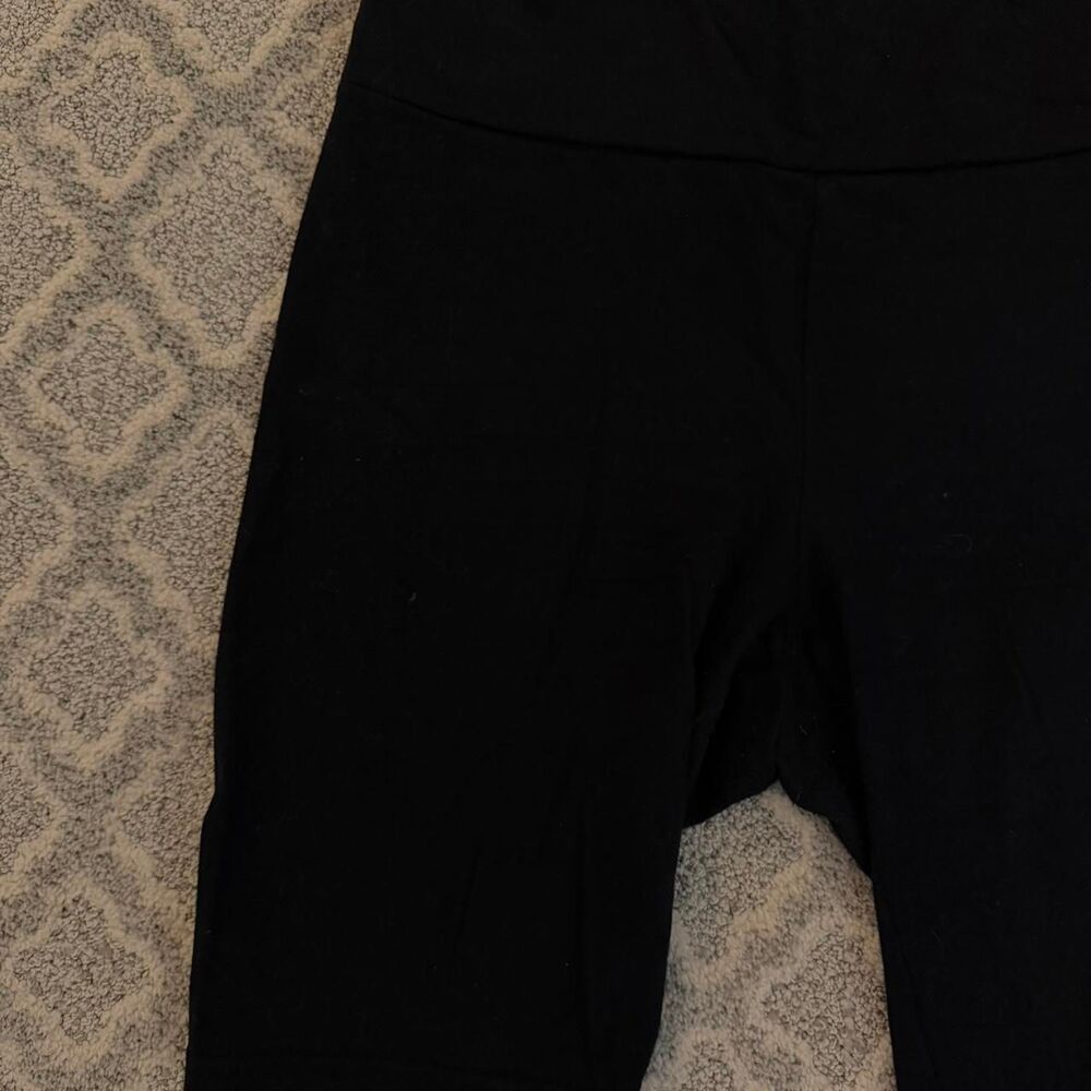 Black Biker Shorts Size Small - Picture 2 of 5